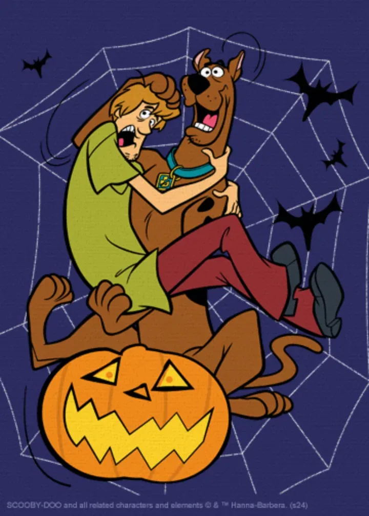 Scooby-Doo | Happy Halloween card inside left