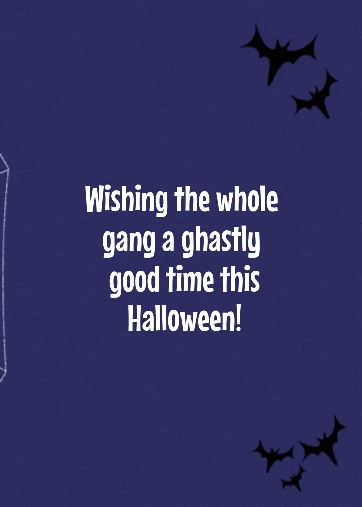 Scooby-Doo | Happy Halloween card inside right