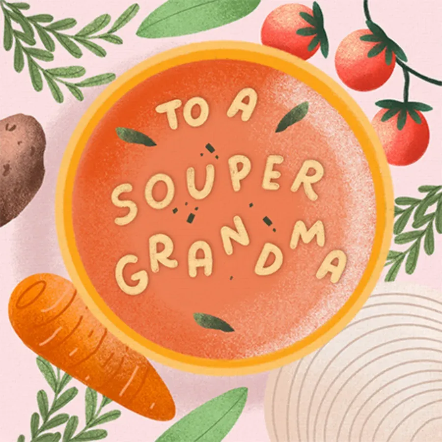 Soup Grandma card front