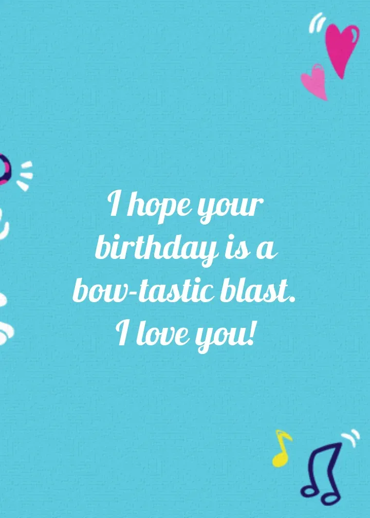 Minnie Birthday card inside right