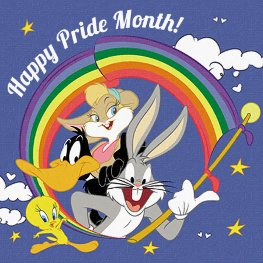 Looney Tunes | Happy Pride card front