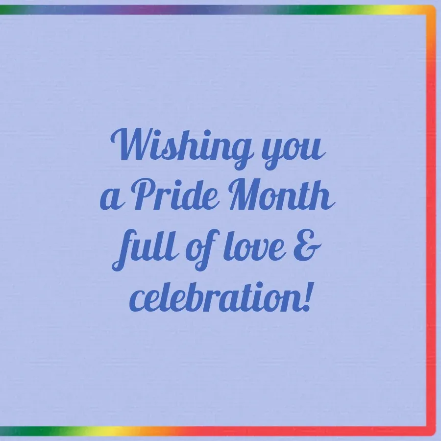 Looney Tunes | Happy Pride card inside right