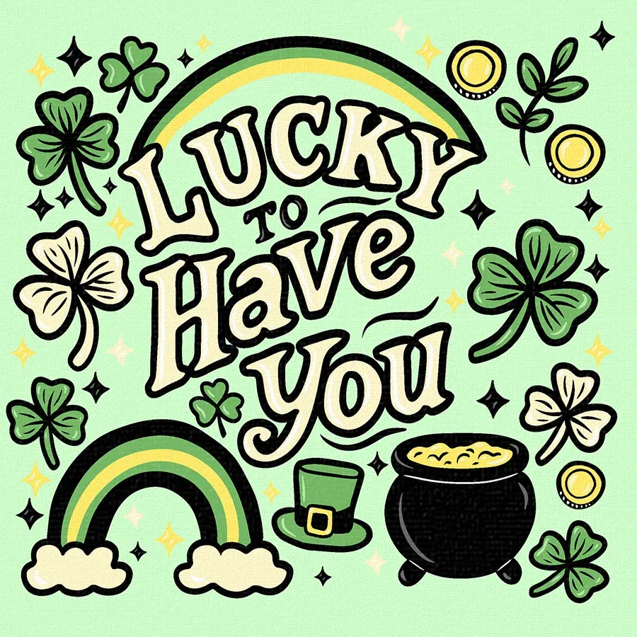 So Lucky To Have You card front