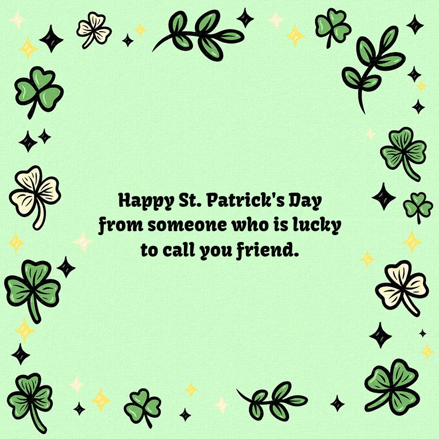 So Lucky To Have You card inside right