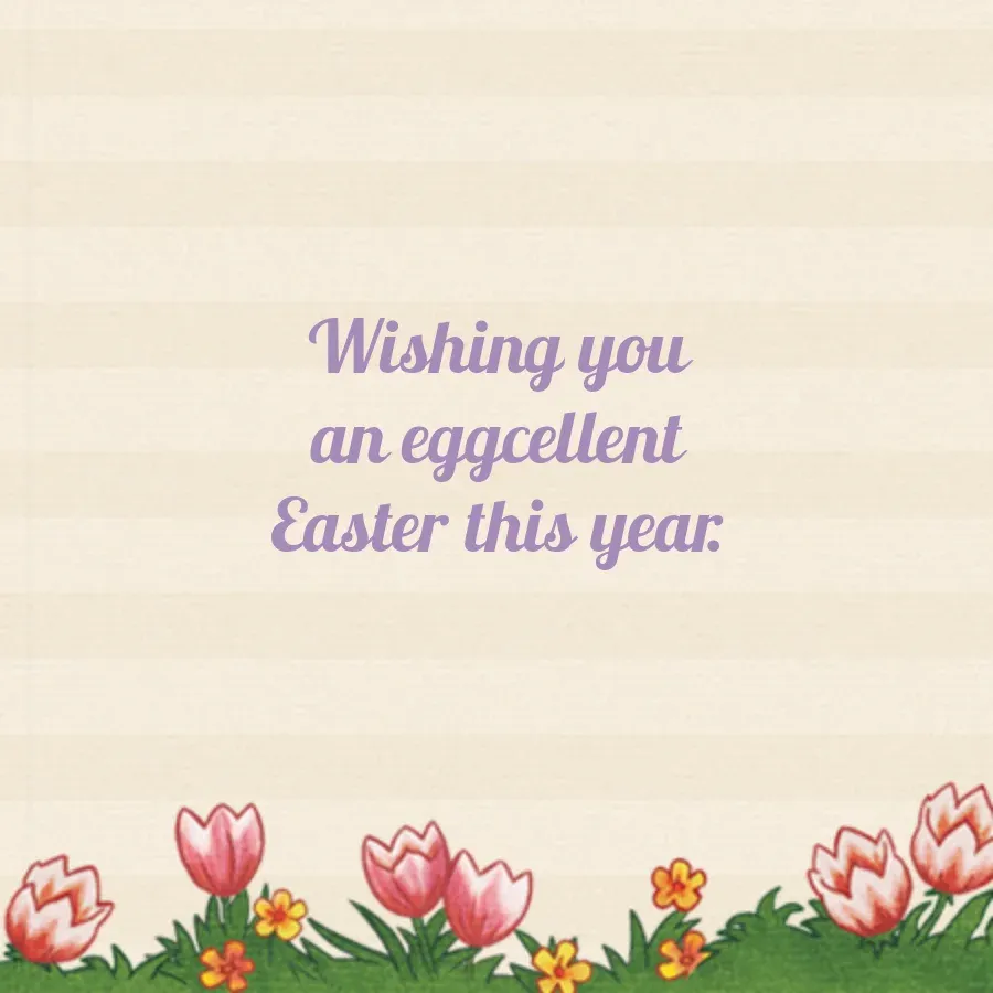 Looney Tunes | Happy Easter card inside right