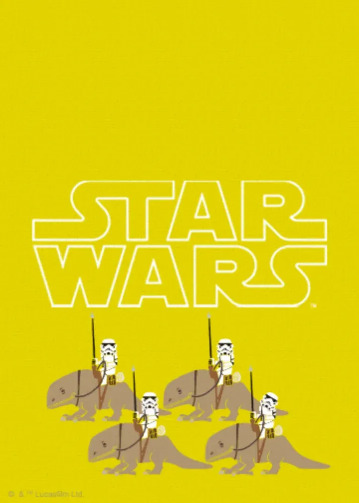 Storm Trooper Thank You card inside left