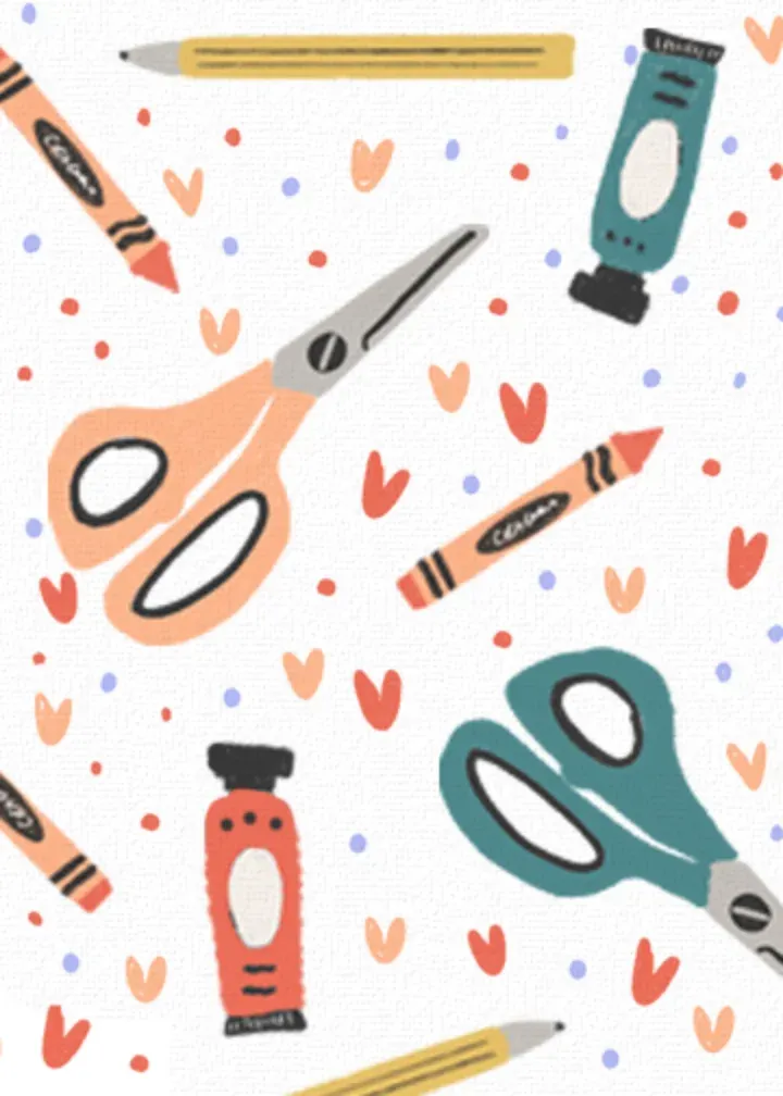 Grandma Glue Bottle card inside left