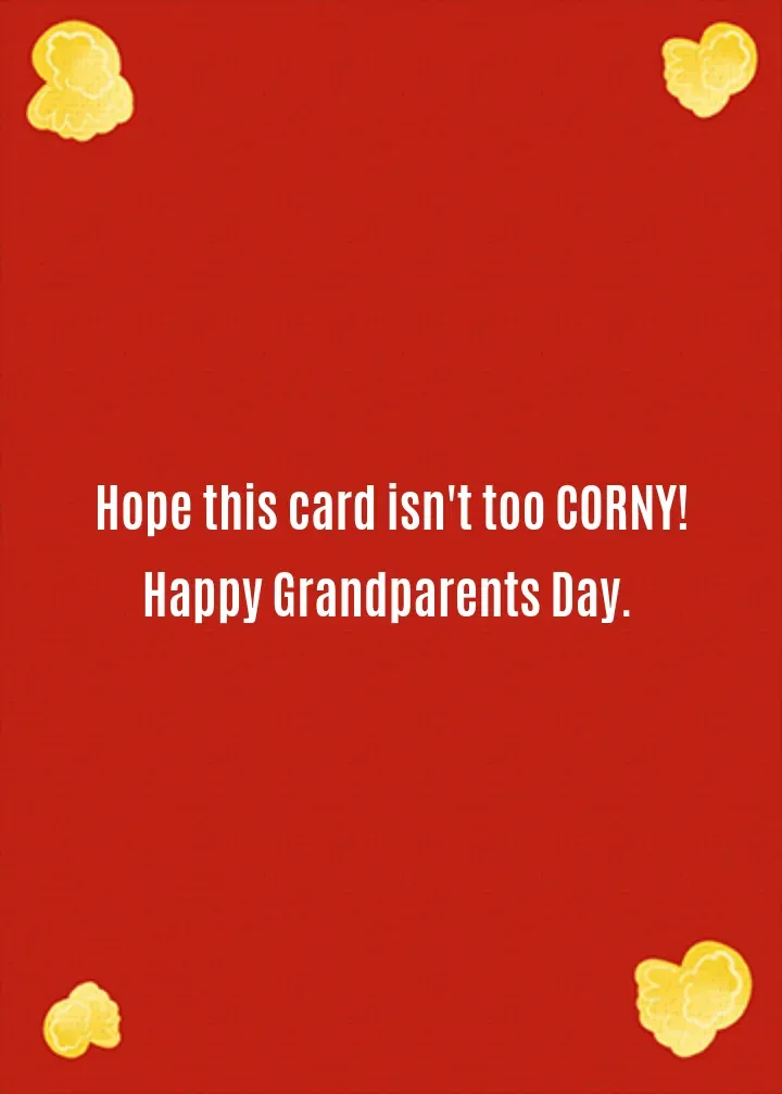 Popcorn Pop card inside right