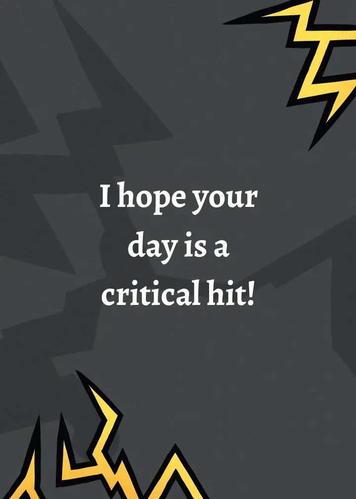 D & D | Birthday card inside right