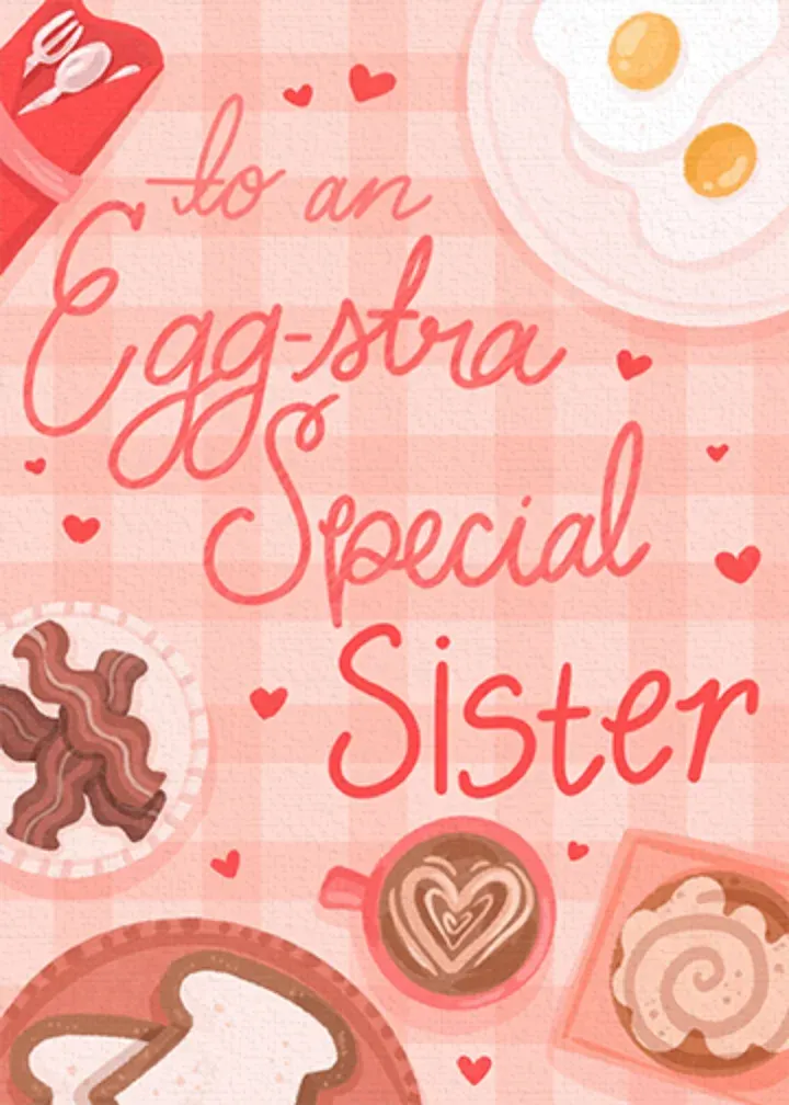 Brunch Sister card front