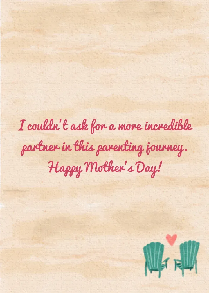 Wife Beach Chairs card inside right