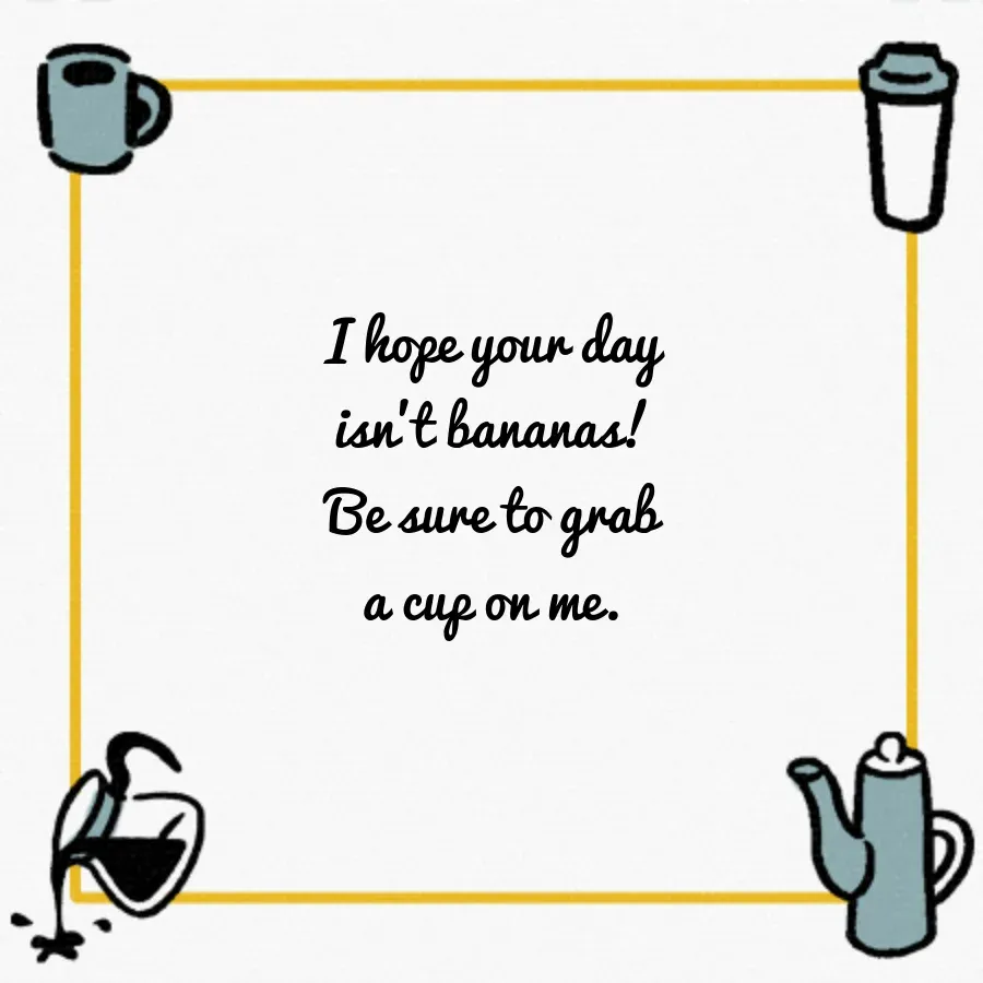 Minions | Coffee card inside right