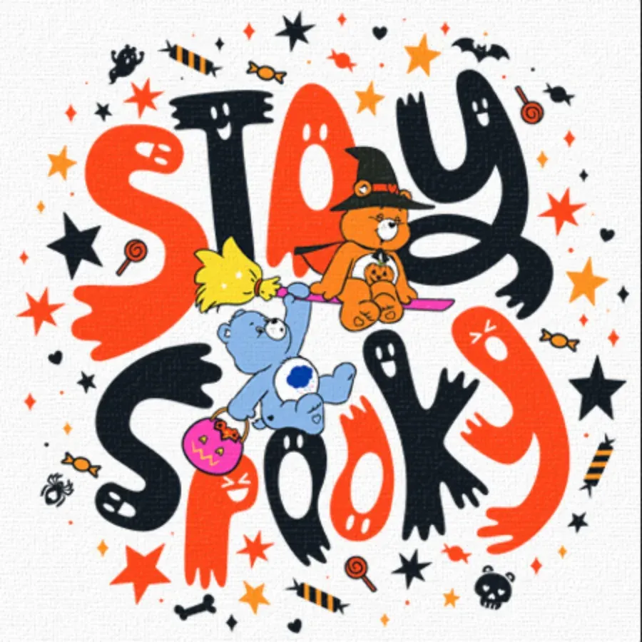 Care Bears | Stay Spooky card front