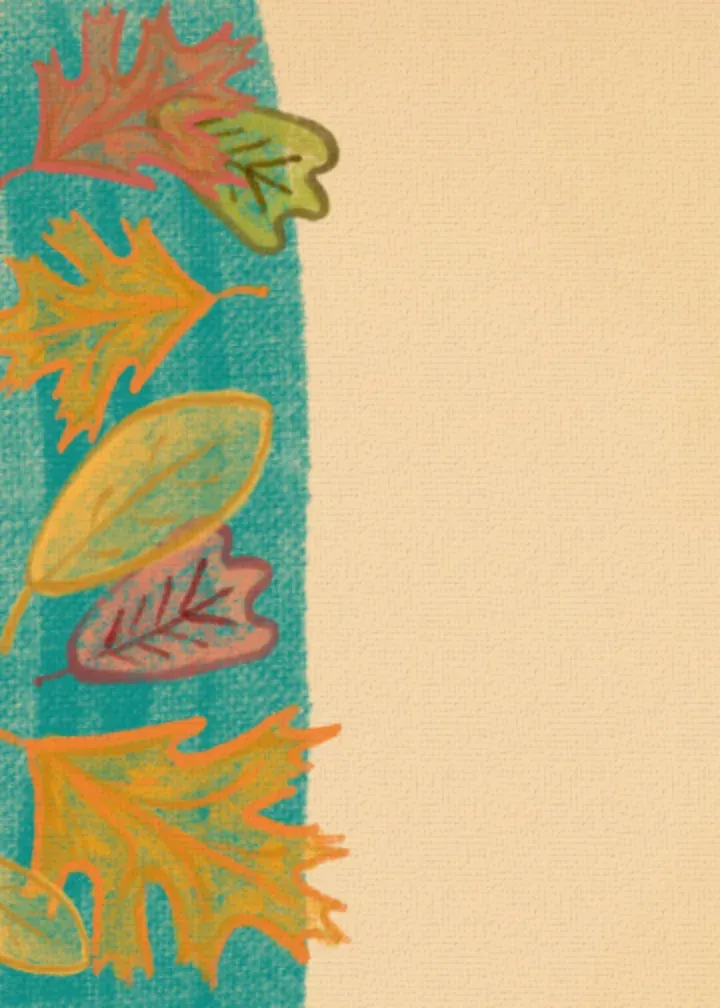 Fall Floral Birthday Cake card inside left