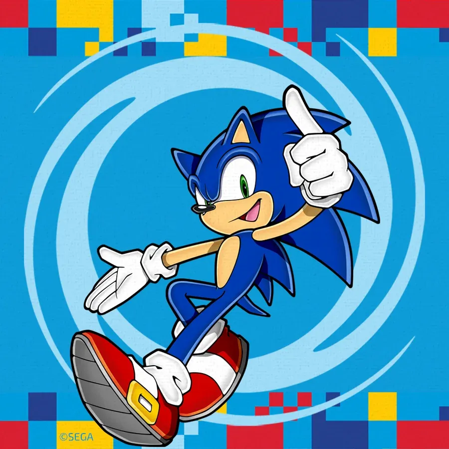 Sonic | Birthday card inside left