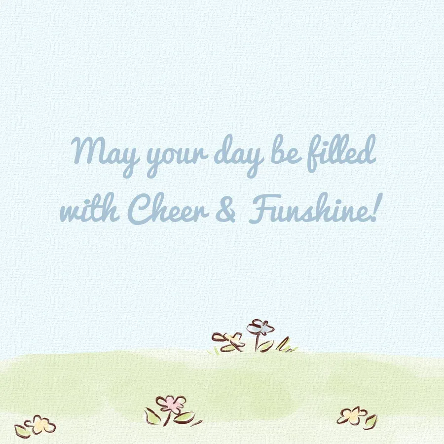 Care Bears | Watercolor Easter card inside right