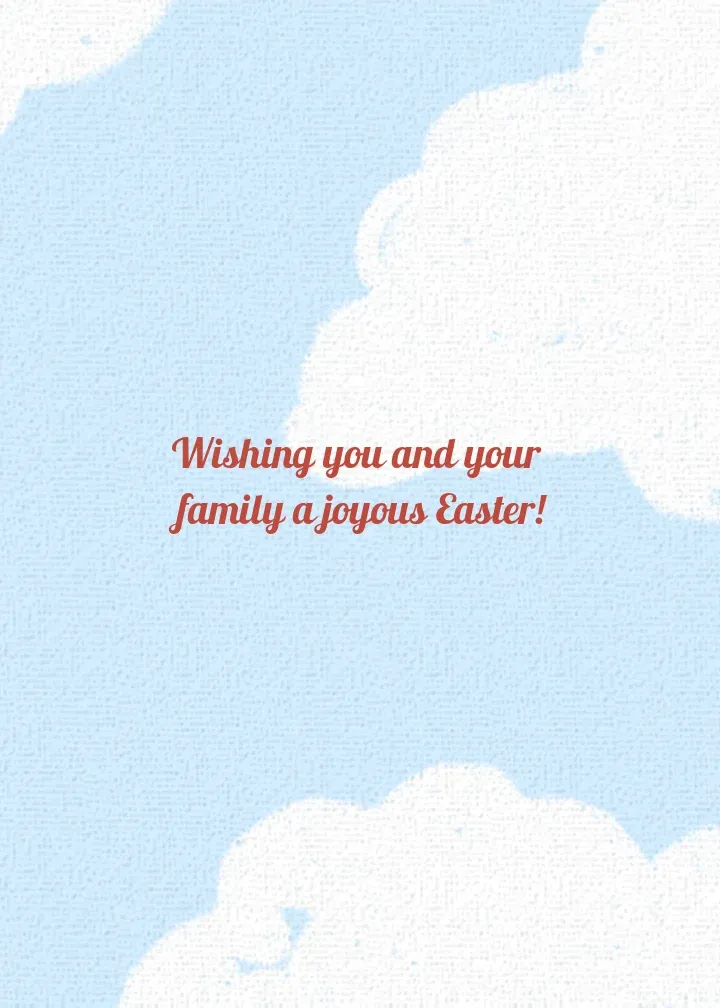 Garden Bunnies card inside right