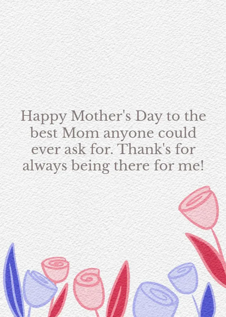 Mom Lettering card inside right