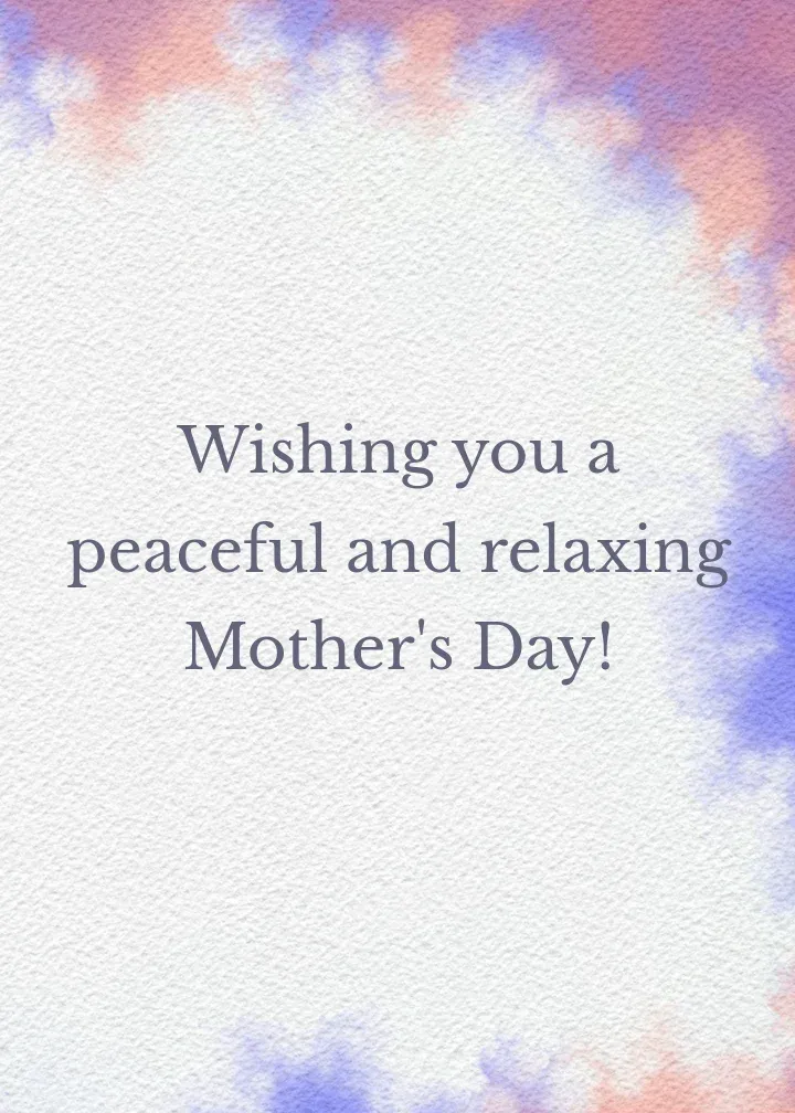 Watercolor Mom card inside right