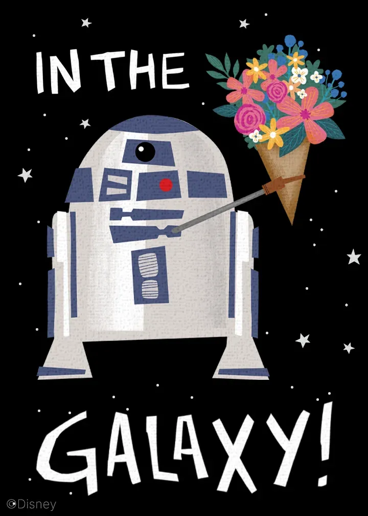 Yoda Best Mom card inside left