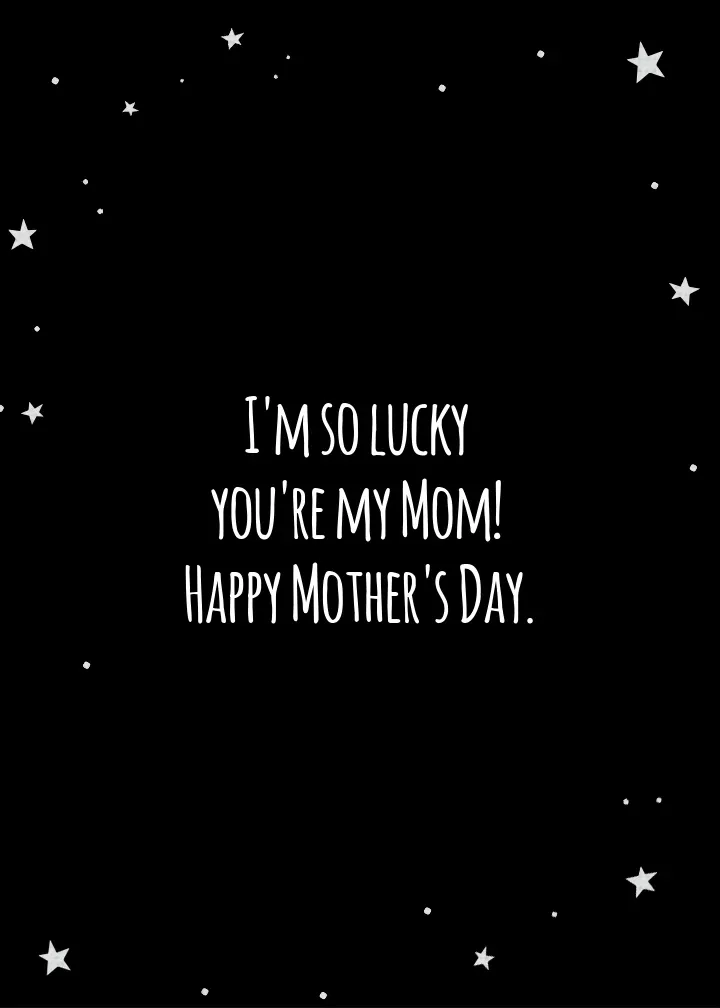 Yoda Best Mom card inside right