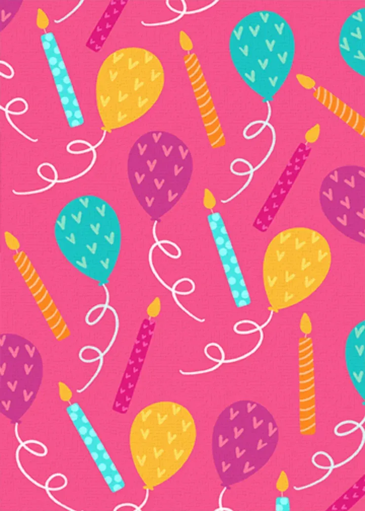 Cake Thanks Banner card inside left