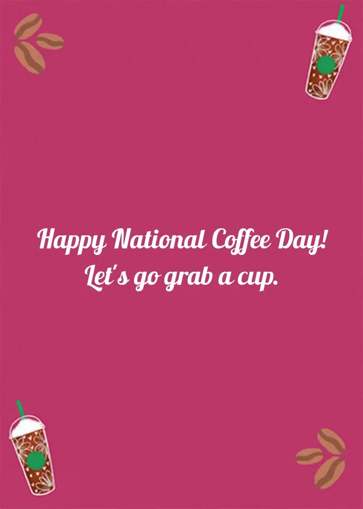 Coffee Love card inside right