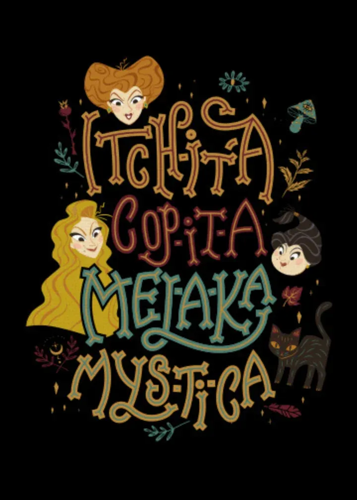 Hocus Pocus Birthday card front