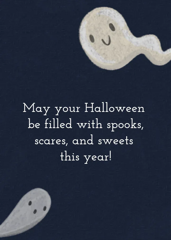 Haunted House card inside right