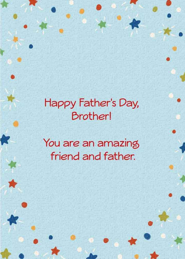 Best Brother Ever card inside right