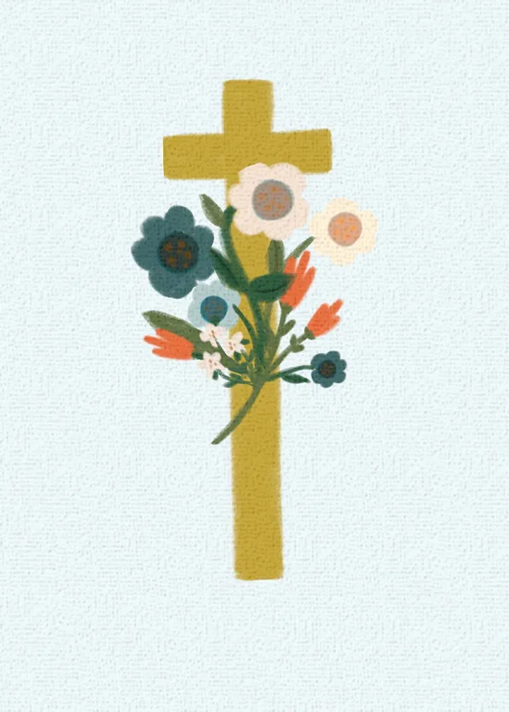 Father's Day Scripture card inside left