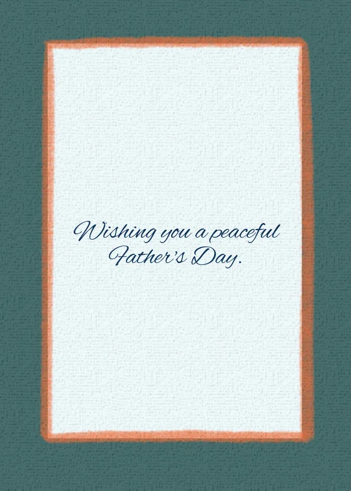 Father's Day Scripture card inside right