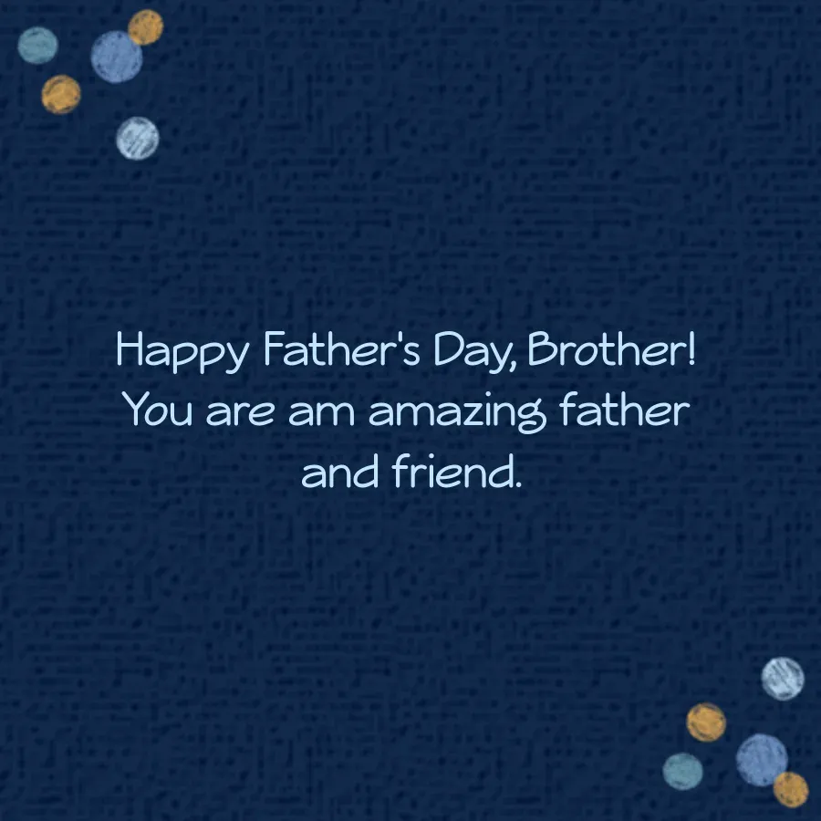 Brother Polka Dots card inside right