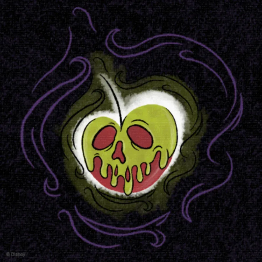 Disney Villains Birthday card inside left