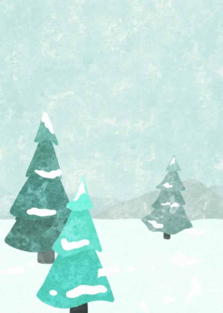 Son Trees card inside left