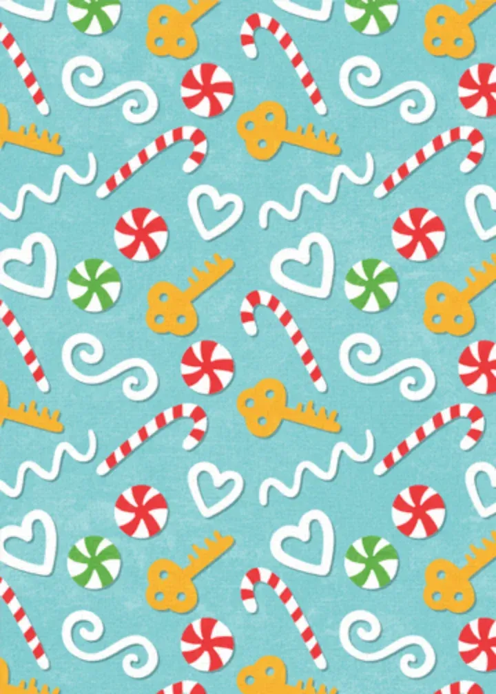 Realtor Gingerbread card inside left