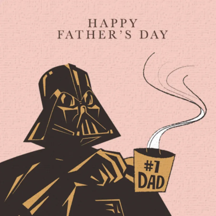 Star Wars | Father's Day card front