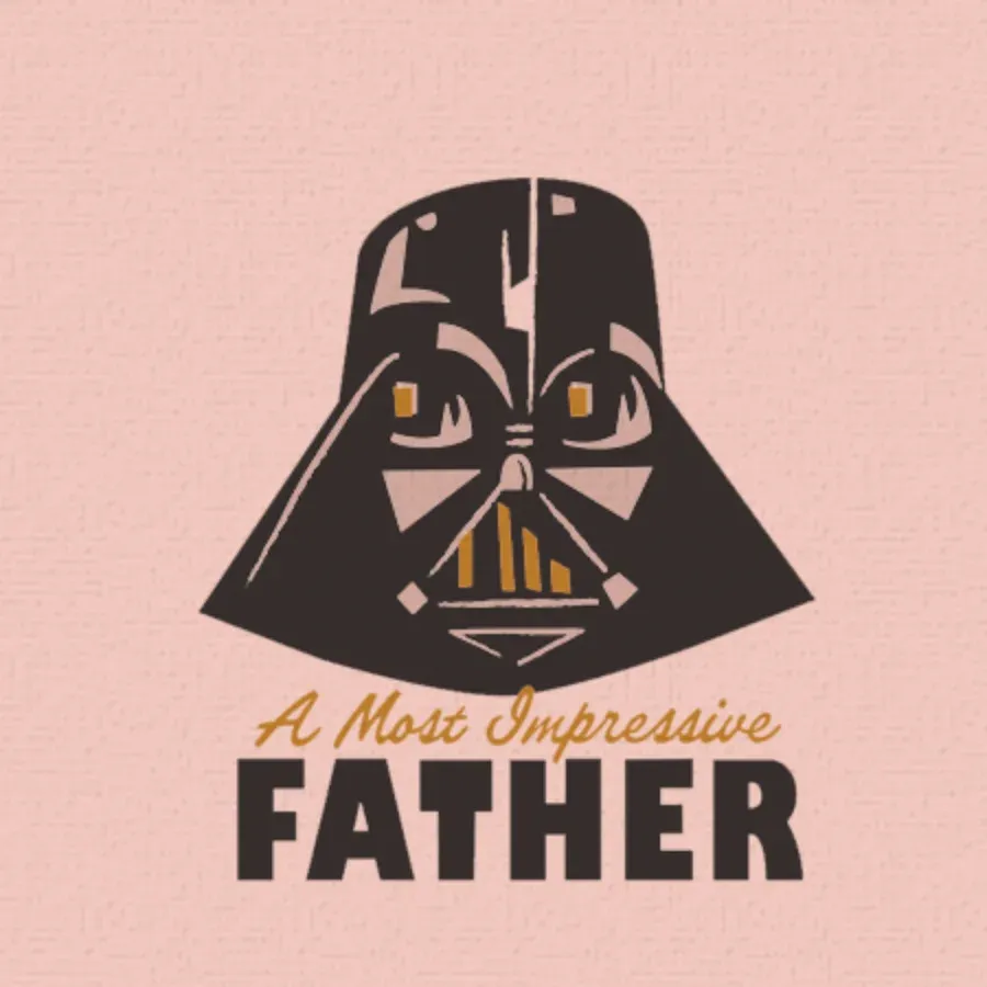 Star Wars | Father's Day card inside left