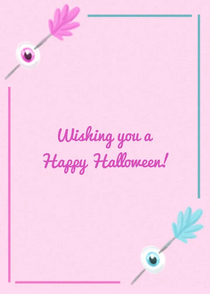 Spooks & Spirits card inside right