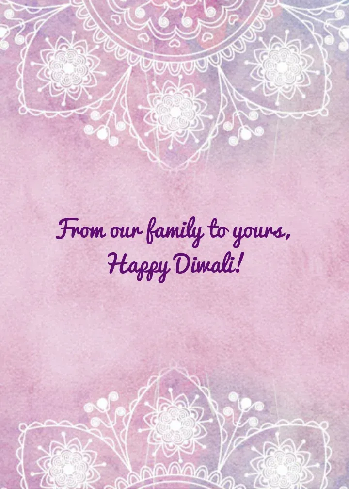 Watercolor Mandala card inside right