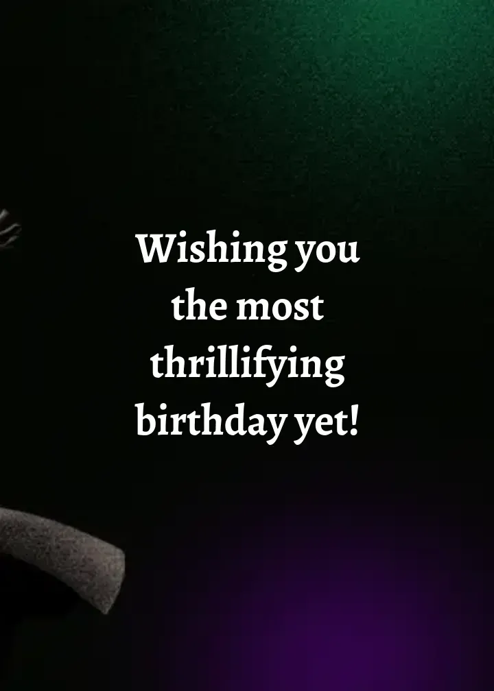Wicked | Elphaba Birthday card inside right