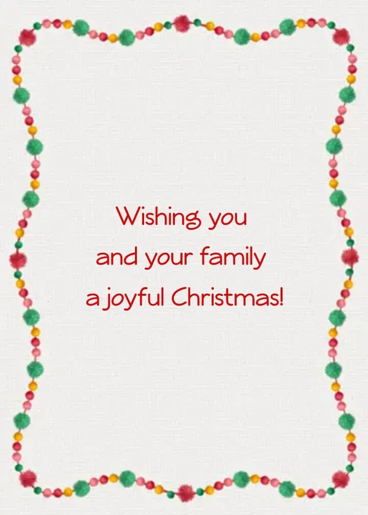 Handmade Banner card inside right