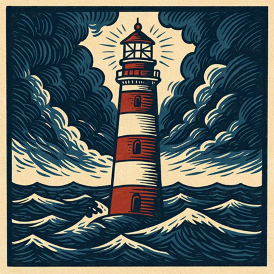 Coast Guard Birthday card inside left