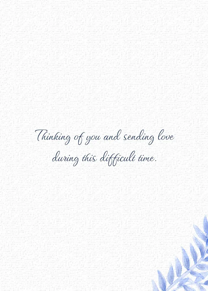 Deepest Sympathy card inside right