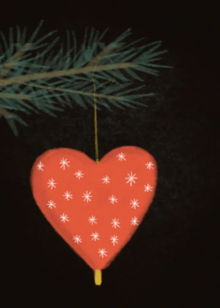 Godfather Ornaments card inside left