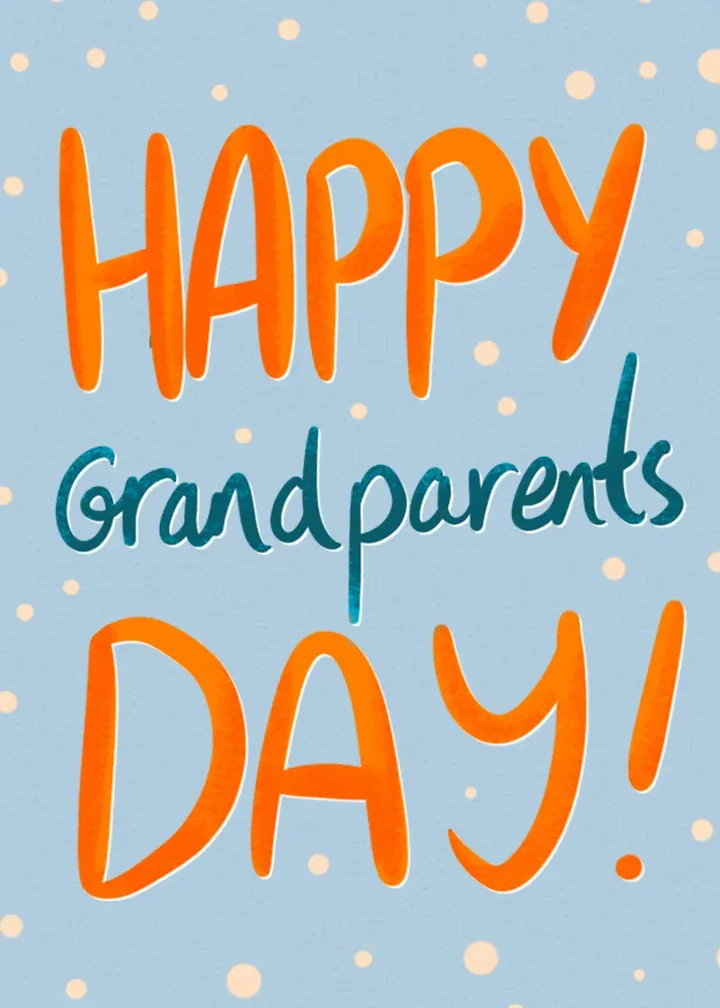 Grandparents Day! card front