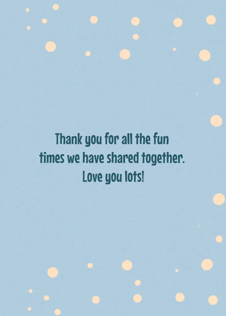 Grandparents Day! card inside right