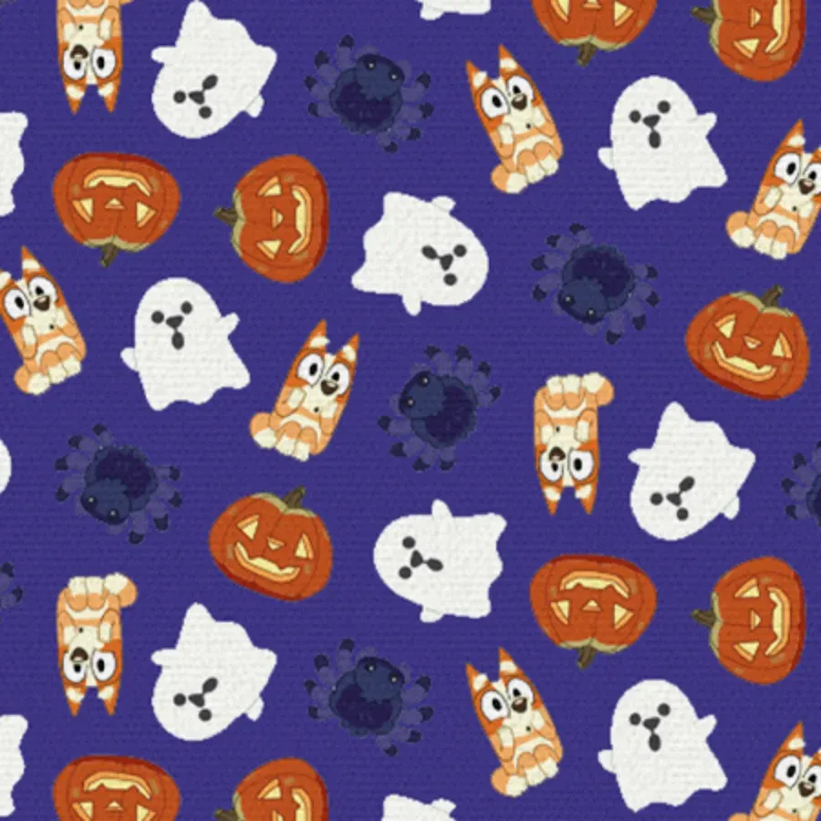 Bluey | Happy Halloween card inside left