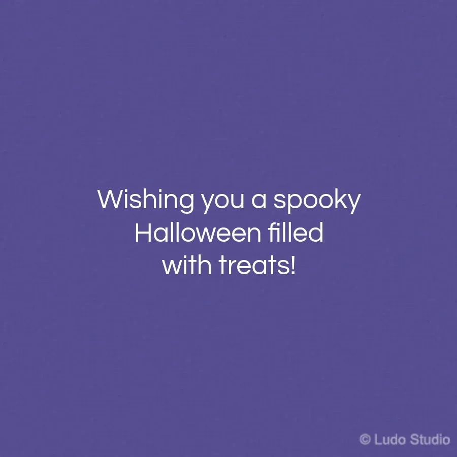 Bluey | Happy Halloween card inside right