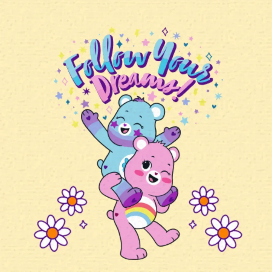 Care Bears | Follow Your Dreams card front